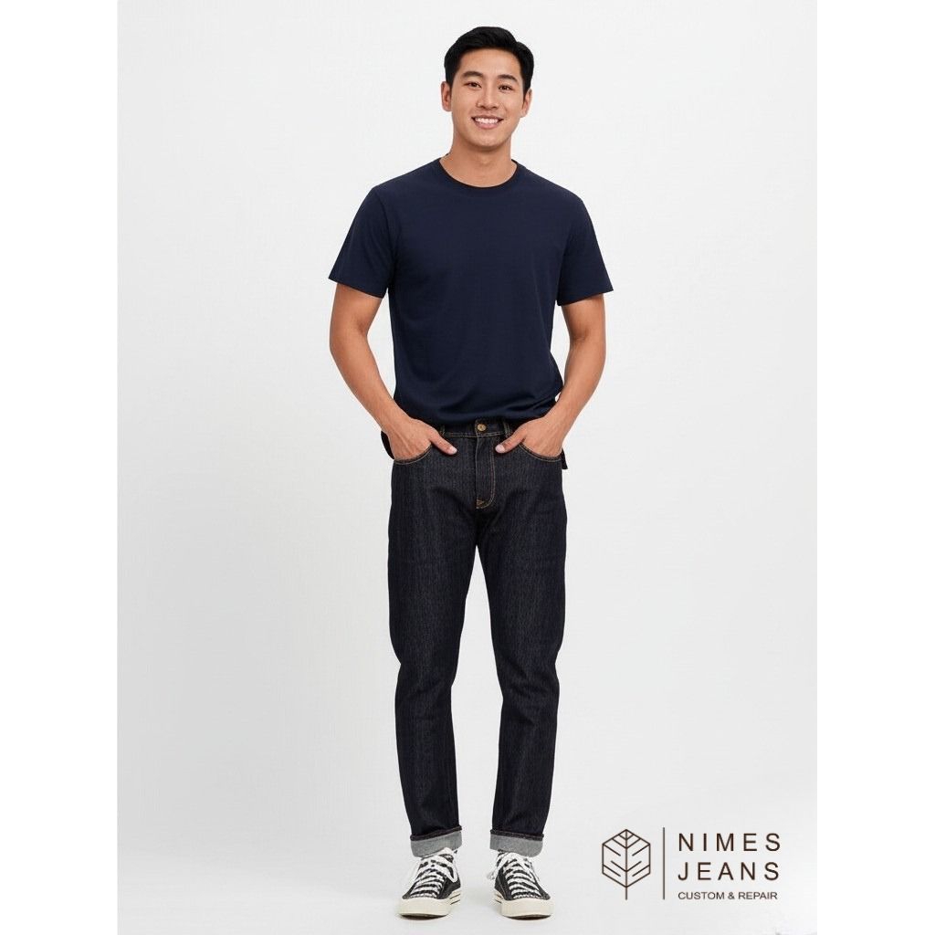 NIMES JEANS - Artikel Arion Denim | Celana Denim Jeans Acc Selvedge 15oz Raw Denim Murah Kaku