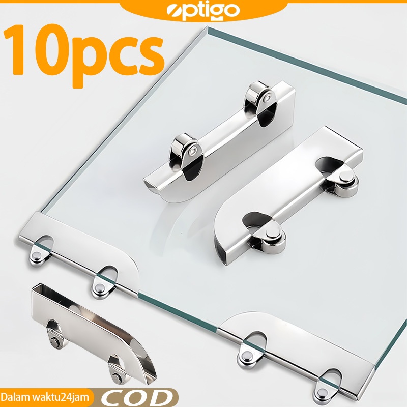 10Pcs Kaca Pintu Geser Roda Baja Tahan Karat Roda Rel Pintu Geser Katrol Pintu Kaca Katrol Pintu