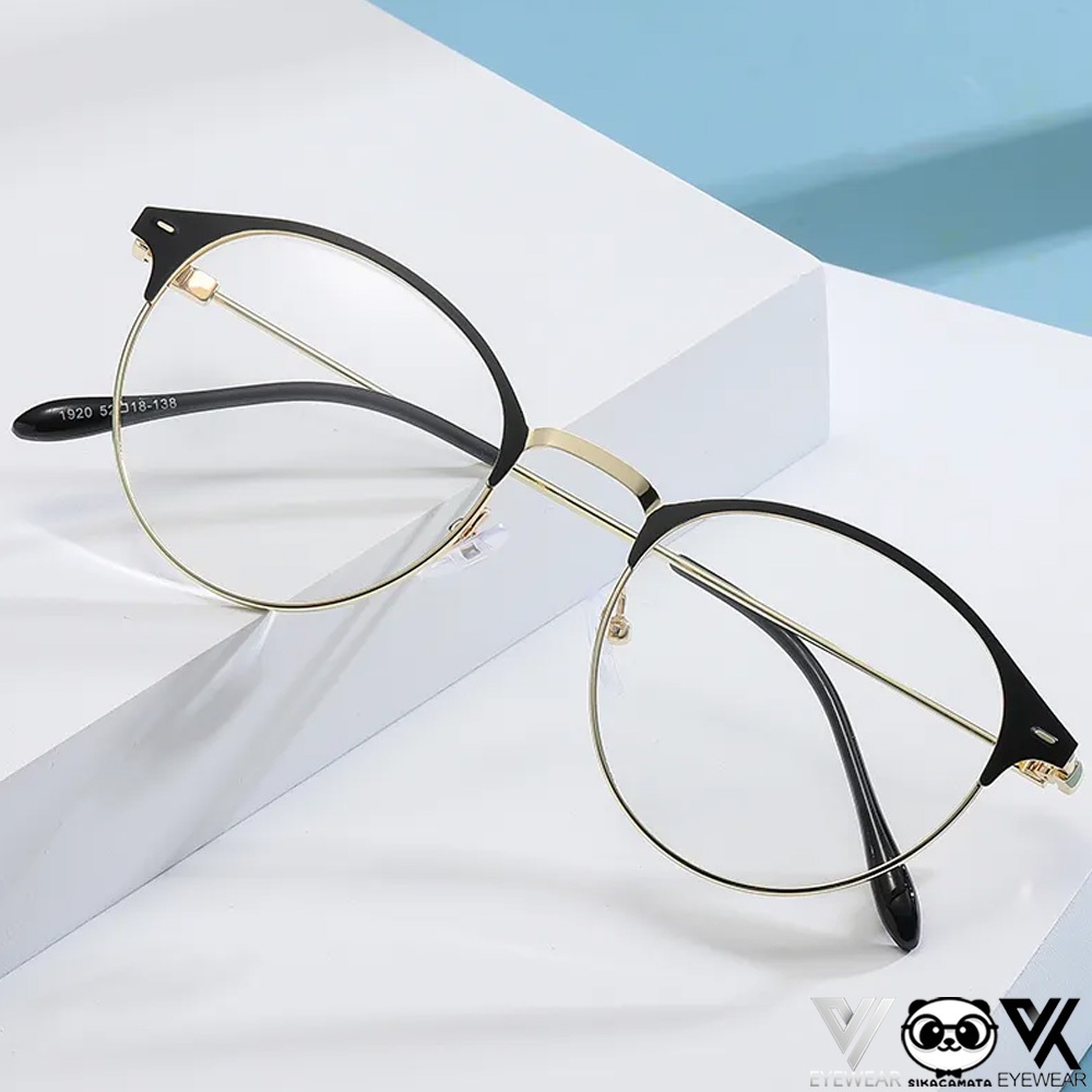 Kacamata 1920 Anti Radiasi Blueray Photocromic Bluecromic Sun Glass cocok untuk semua bentuk wajah