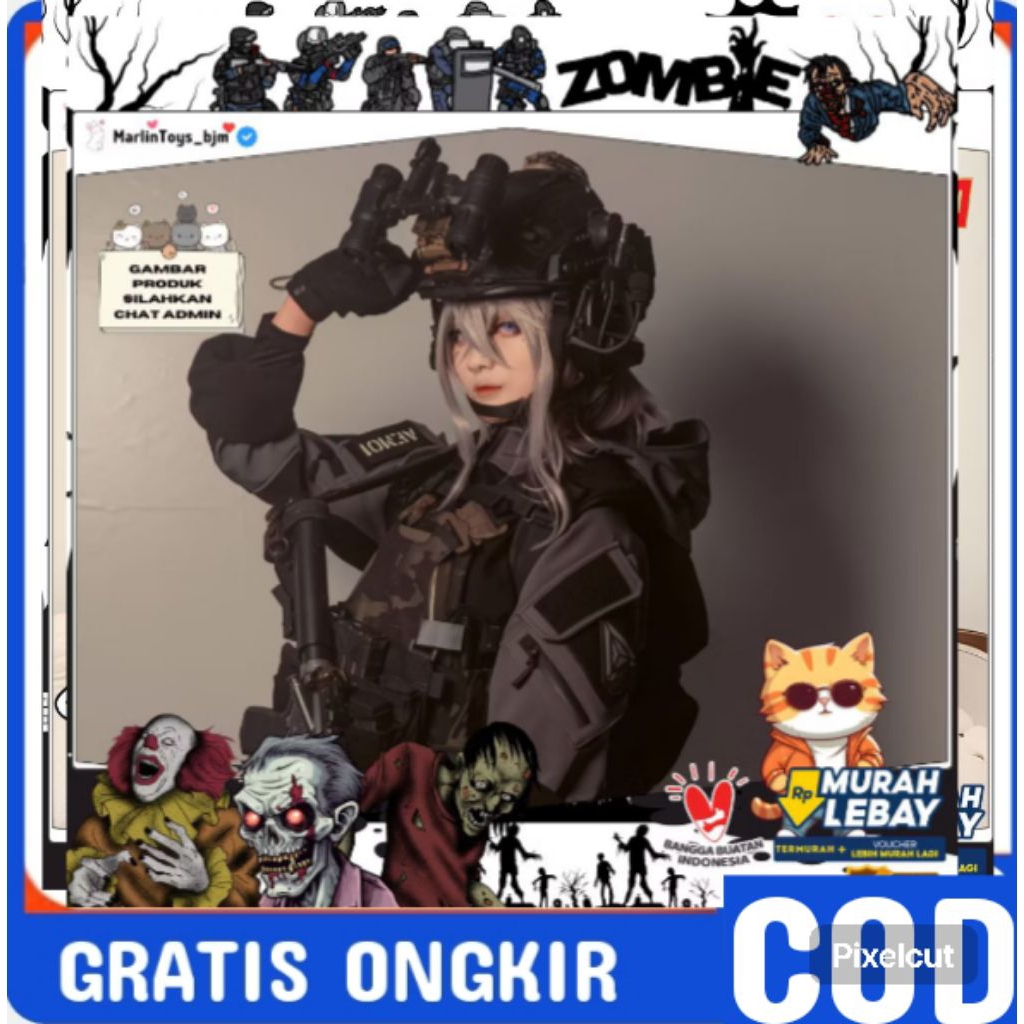 Mainan Dcobra Reborn Original M 301 - MAK74 - M416 - M790 Cobra Edition Set Collection Special Card/