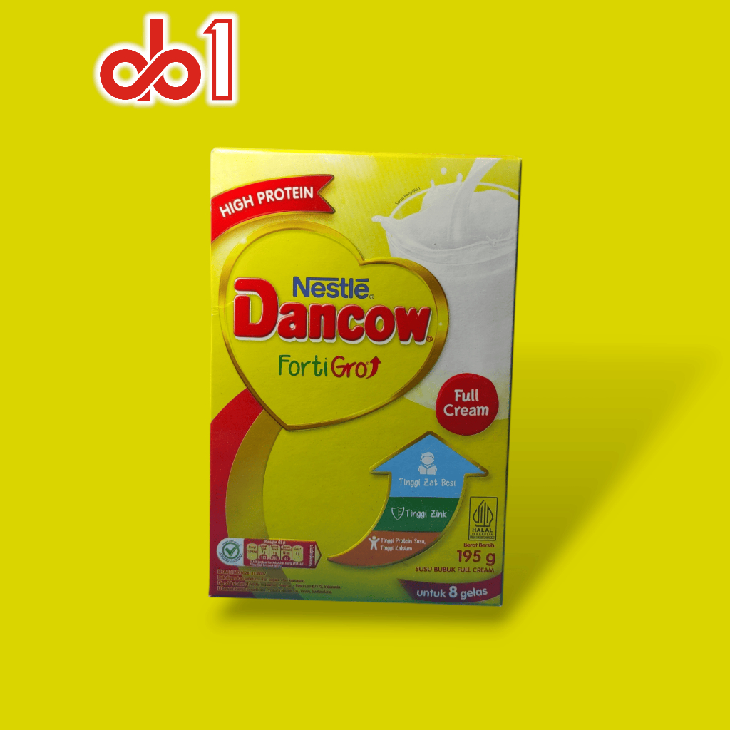

Susu Bubuk Nestle Dancow FortiGro Full Cream 195g – Susu Tinggi Protein & Zat Besi