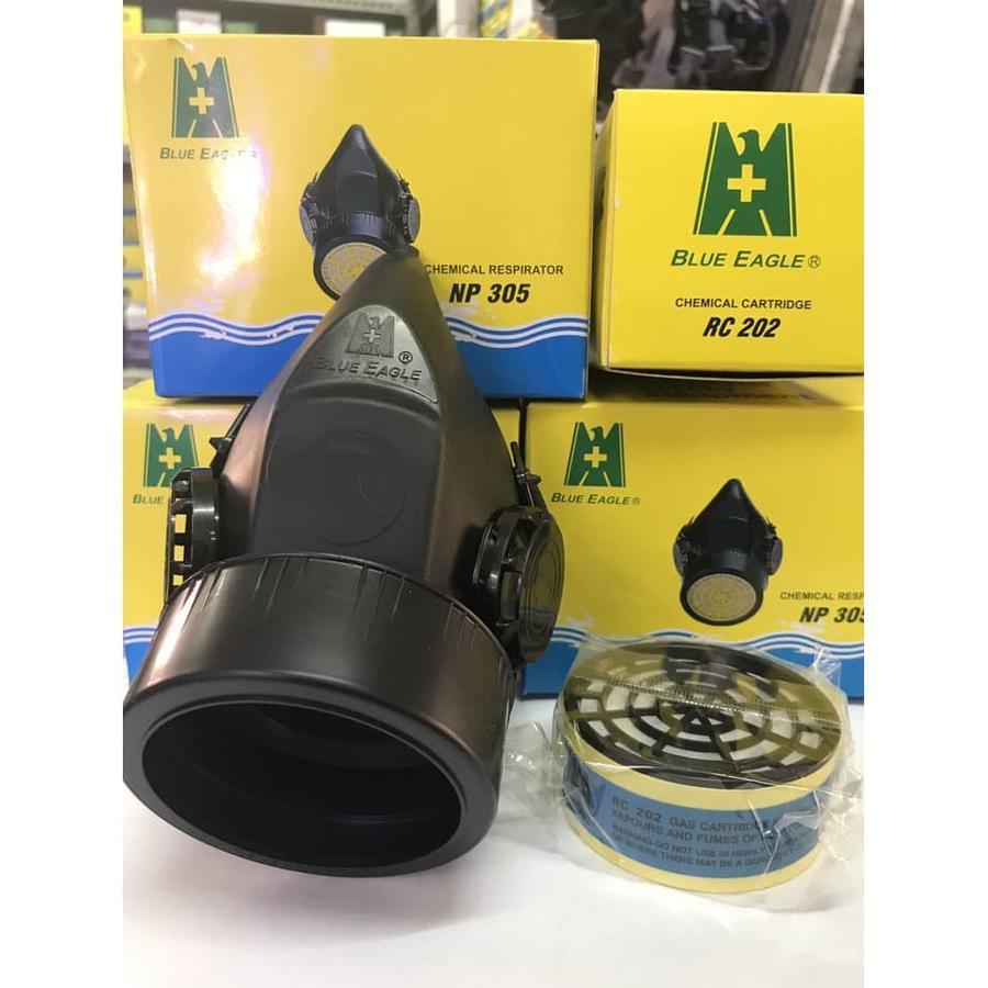 Masker NP305 Respirator Blue Eagle NP 305 ( MASK ONLY )/Masker BLUE EAGLE NP305 tanpa filter
