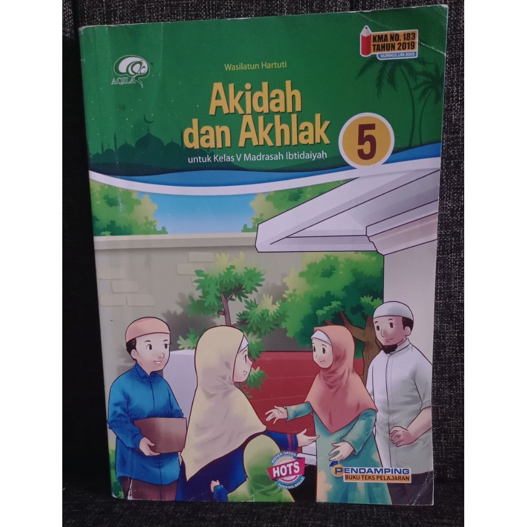 BUKU AKIDAH DAN AKHLAK KELAS 5 SD/MI TIGA SERANGKAI
