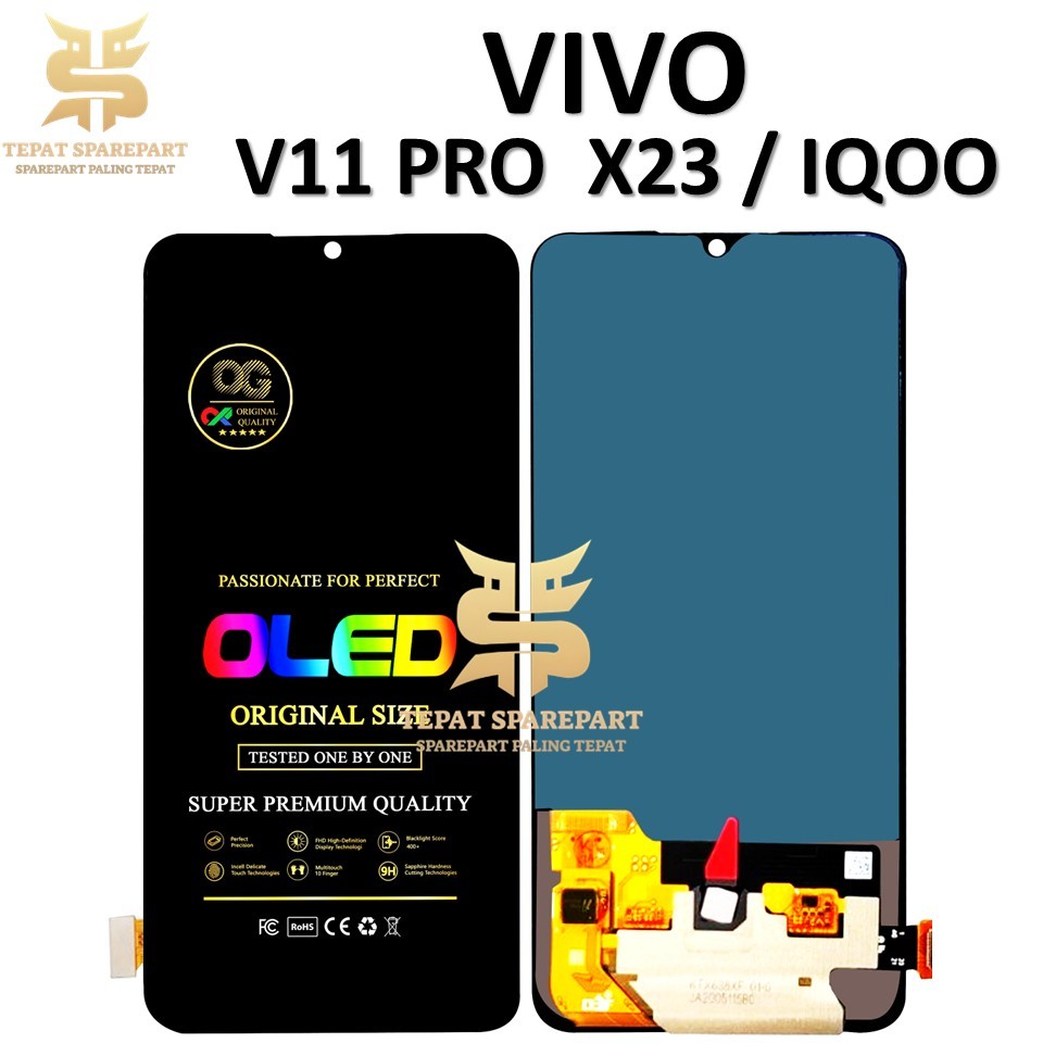 LCD TOUCHSCREEN VIVO V11 PRO /  X23 / IQOO  ORIGINAL FULL SET