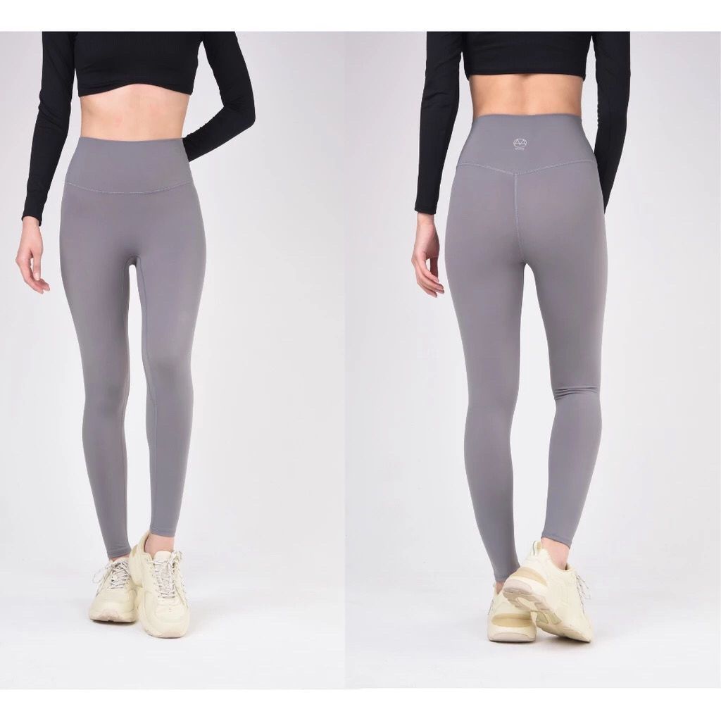 PLVD Celana Legging Wanita Olahraga Highwaist Gym Yoga Zumba Amob Joy Pocket