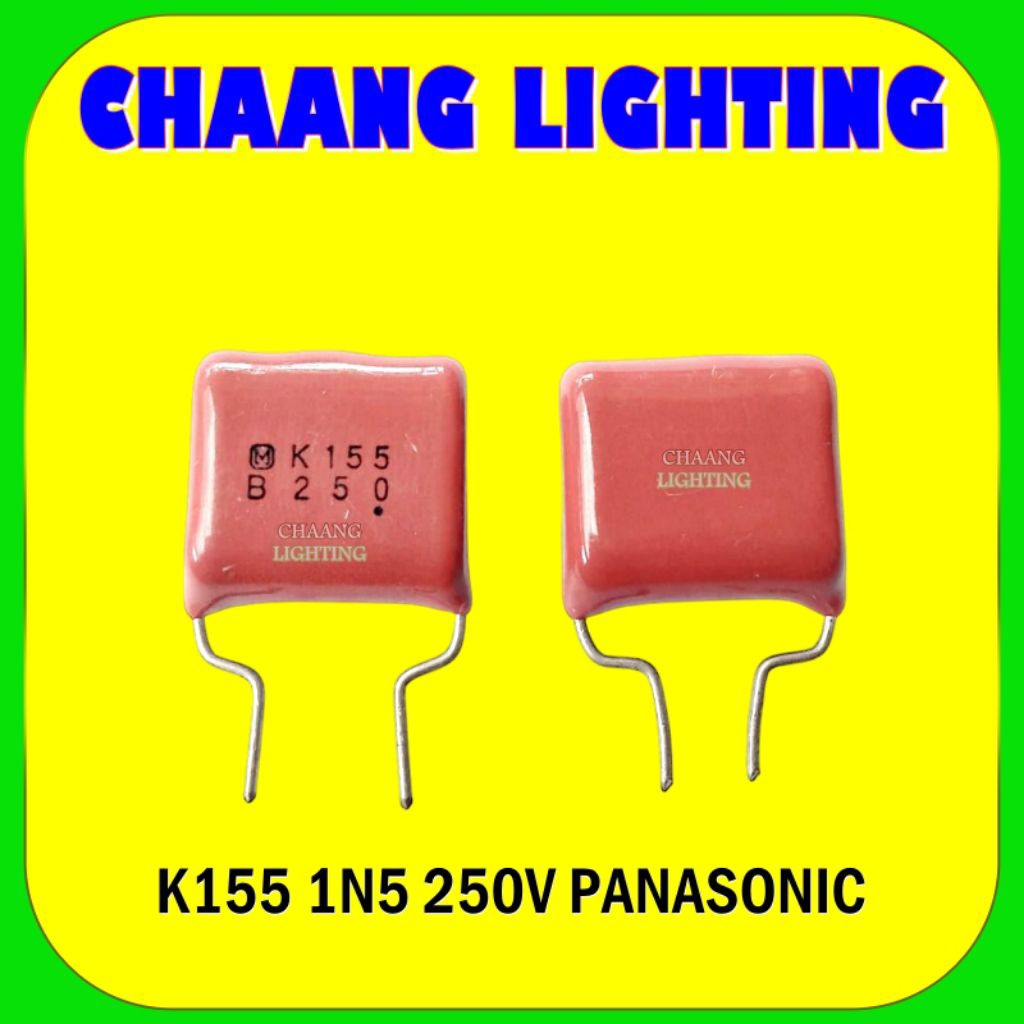 KAPASITOR MILAR 1N5 250V MILAR 0.0015UF 250V