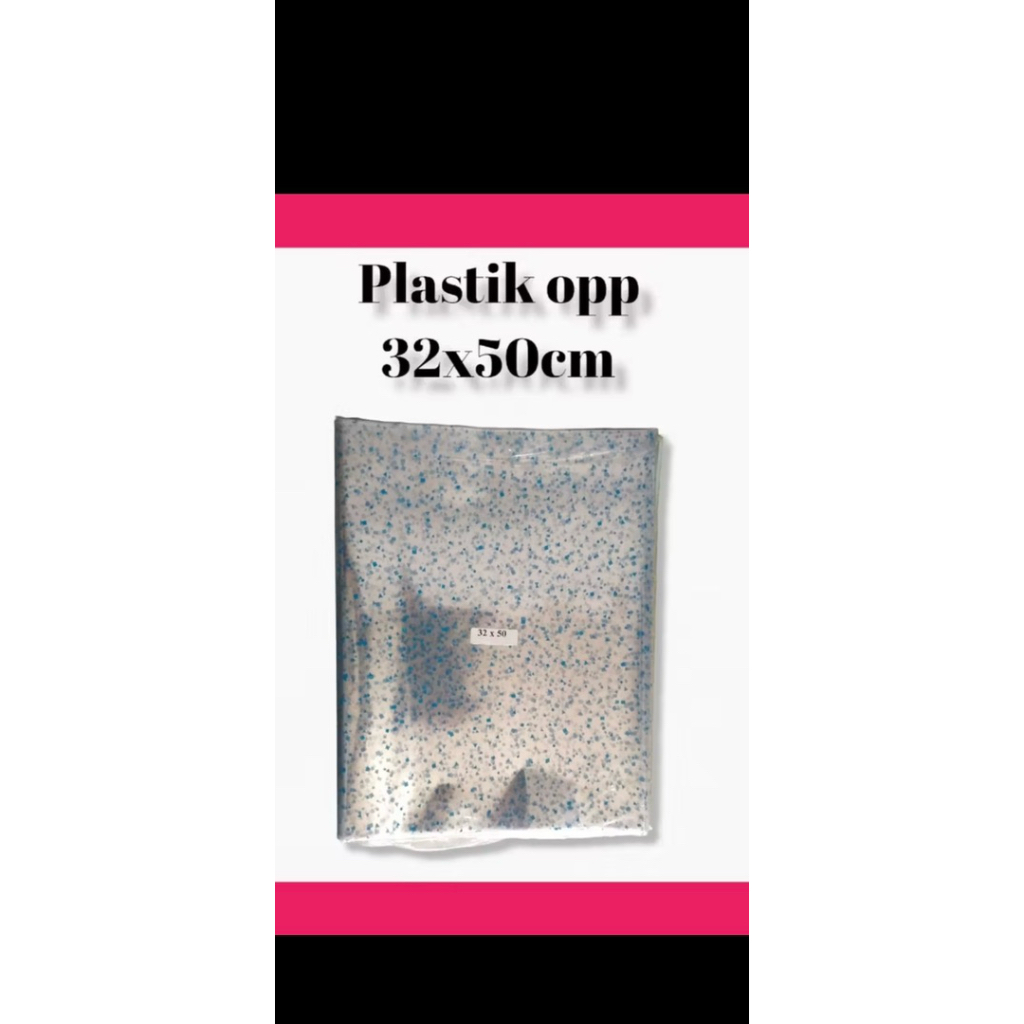 

Plastik bingkisan ultah 1 Lusin (12 lembar) OPP Souvenir - Plastik BIngkisan Ultah 32x50 cm