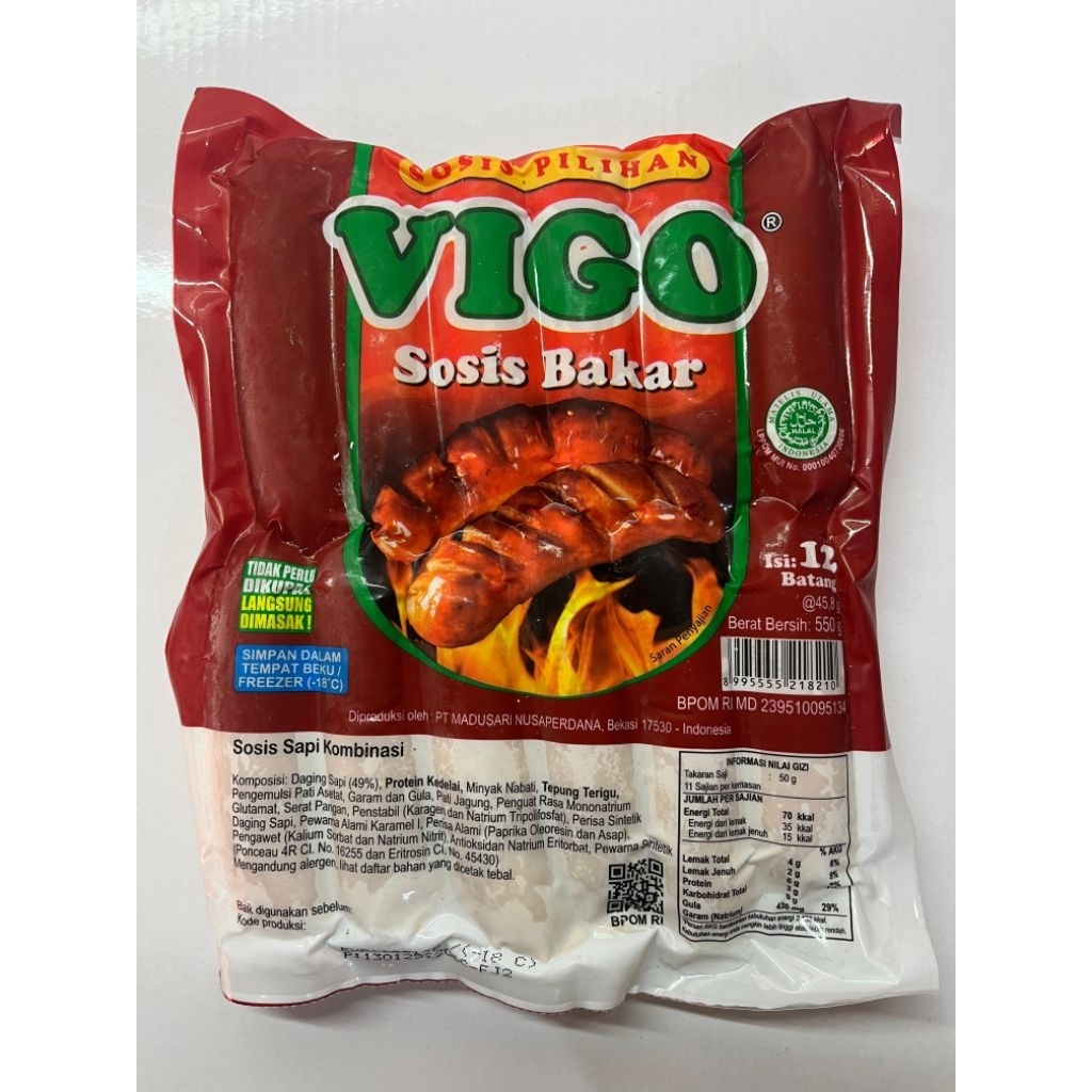 

Sosis Bakar Vigo Isi 12
