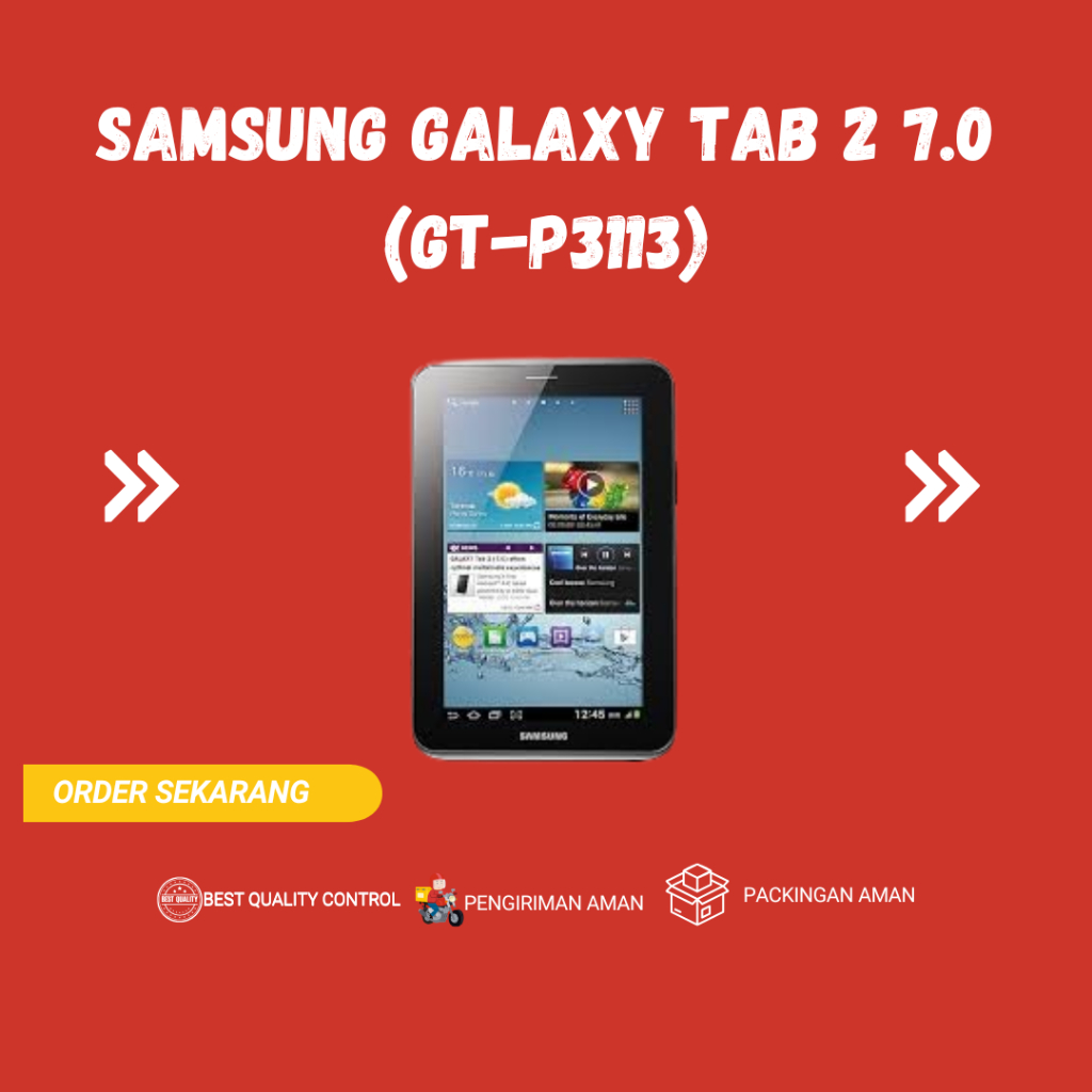 Samsung Galaxy Tab 2 7.0 GT-P3113 - 8GB Second ORIGINAL - Jagoangadget88