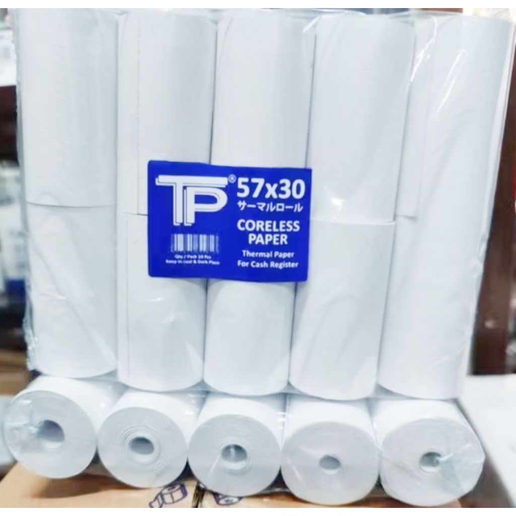 

Kertas struk kasir Thermal Paper 57 x 46 / 57 x 40/ 57x30