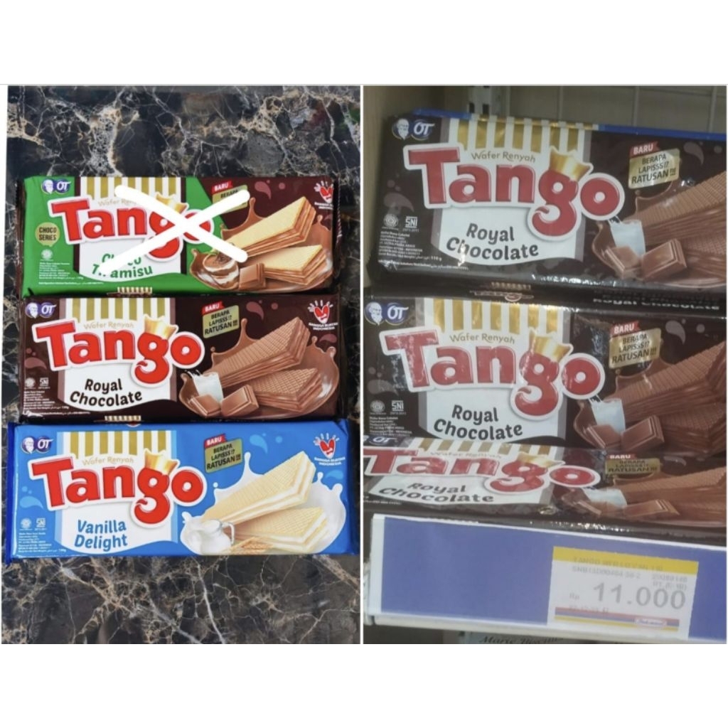 

Tango 130gr / kue wafer