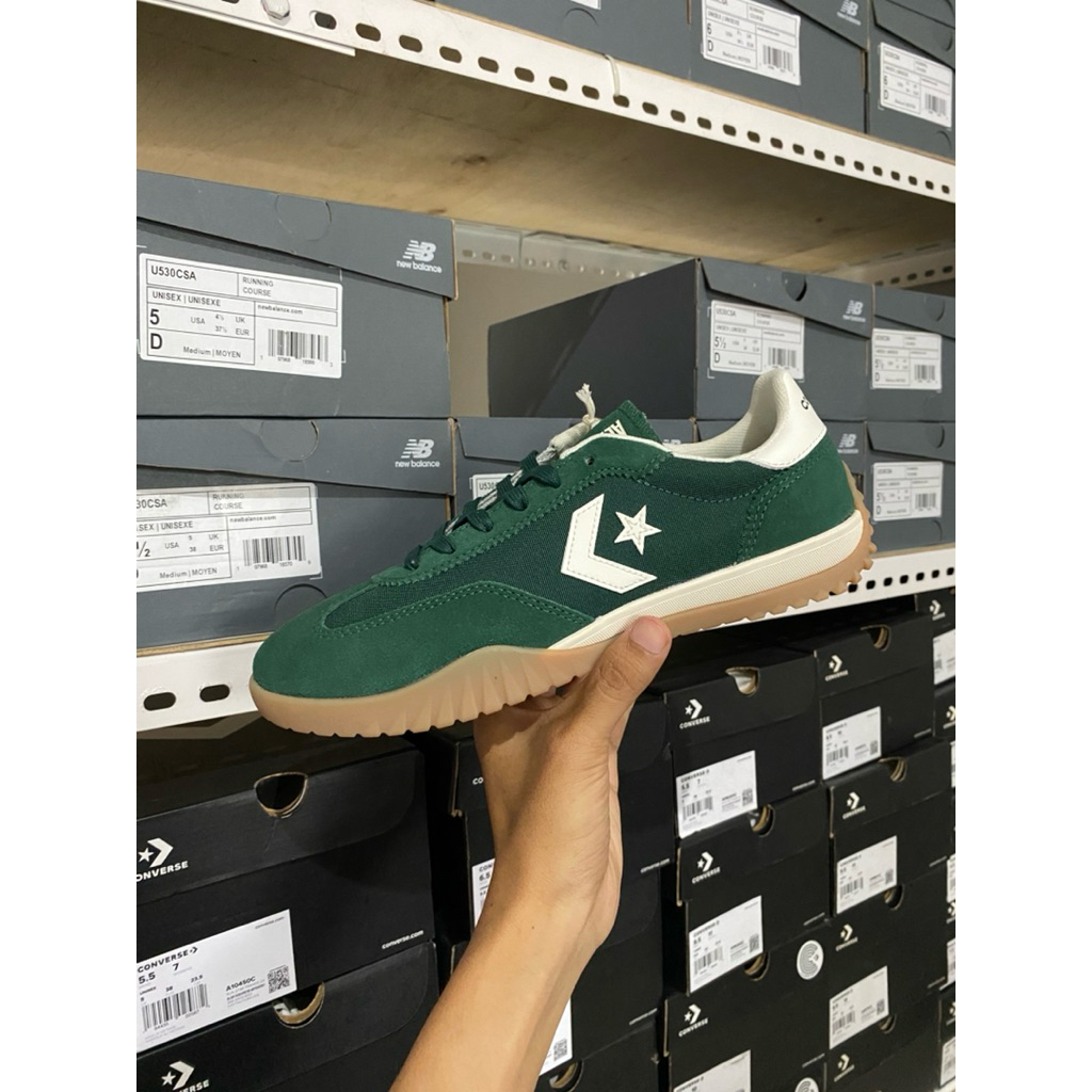 CONVERSE RUN STAR TRAINER GREEN ENVY