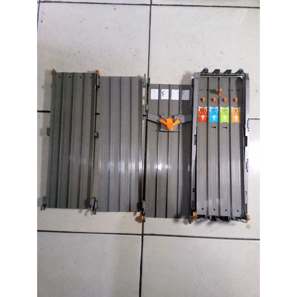 Track Hot Wheels Gray Folding 6 Ft Racetrack 4 Lane Drag Race Raceway BEKAS