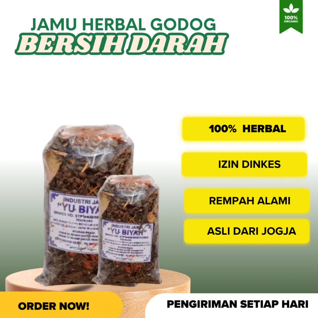 

Herbal Godog Jogja, Jamu Godog Bersih Darah, Gatal-Gatal, Obat Herbal Ampuh