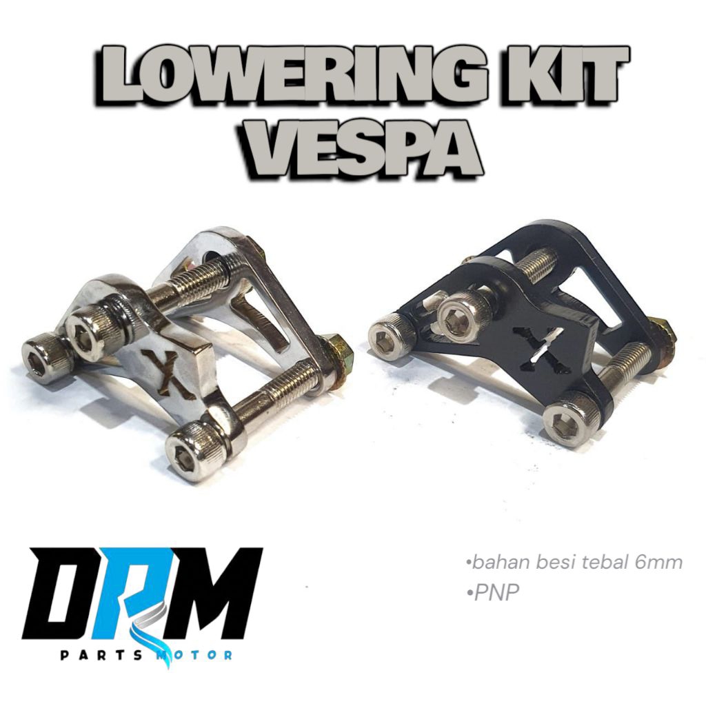 Lowering Kit Vespa Matic Primavera Sprint LX S/Pemendek Vespa Matic