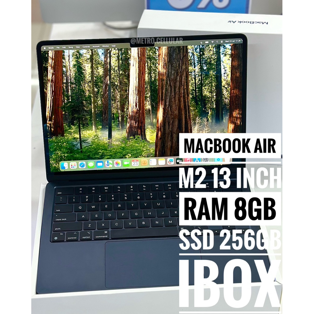 Macbook Air M2 13 inch Ram 8Gb Ssd 256Gb IBox