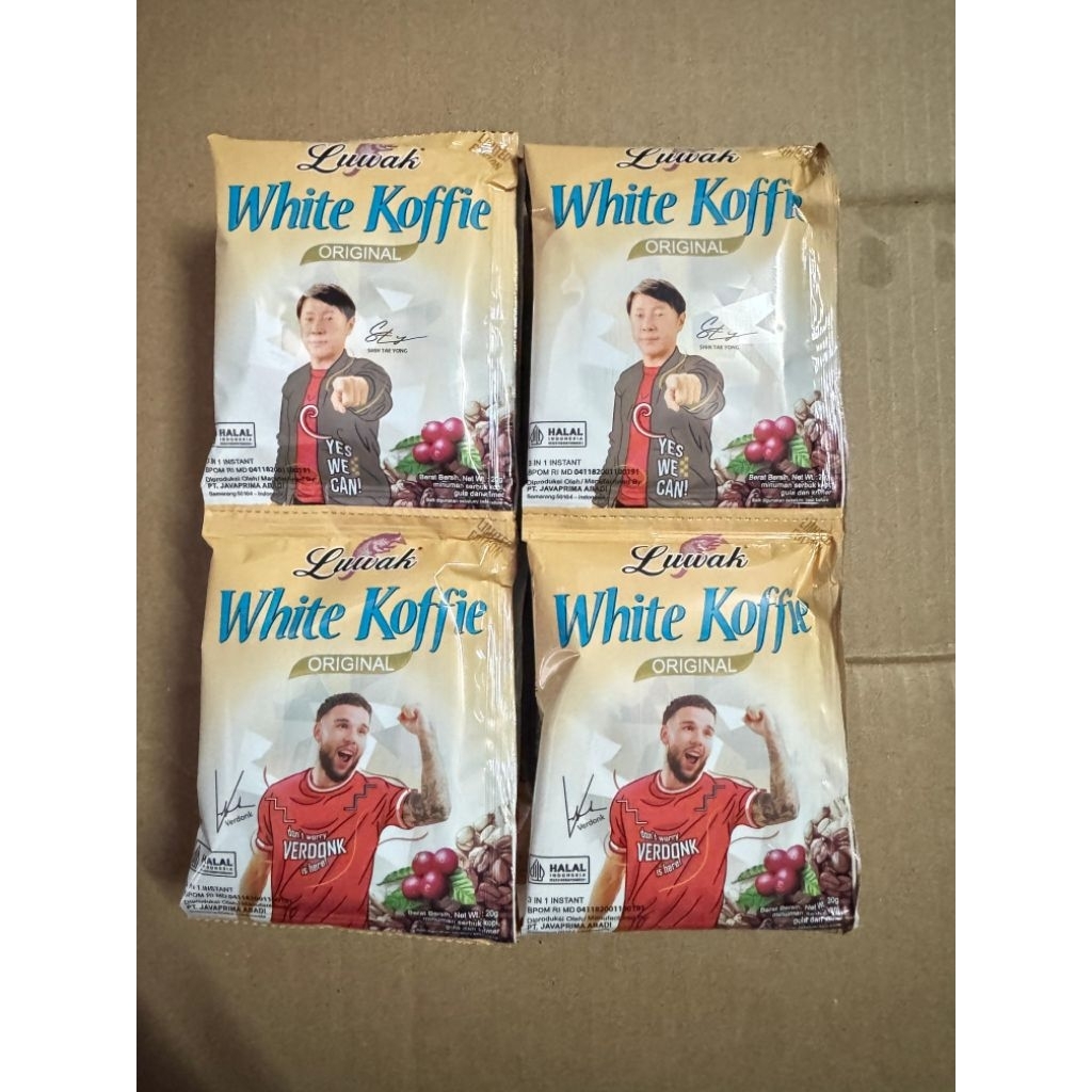 

Luwak White Coffee 10Sachet