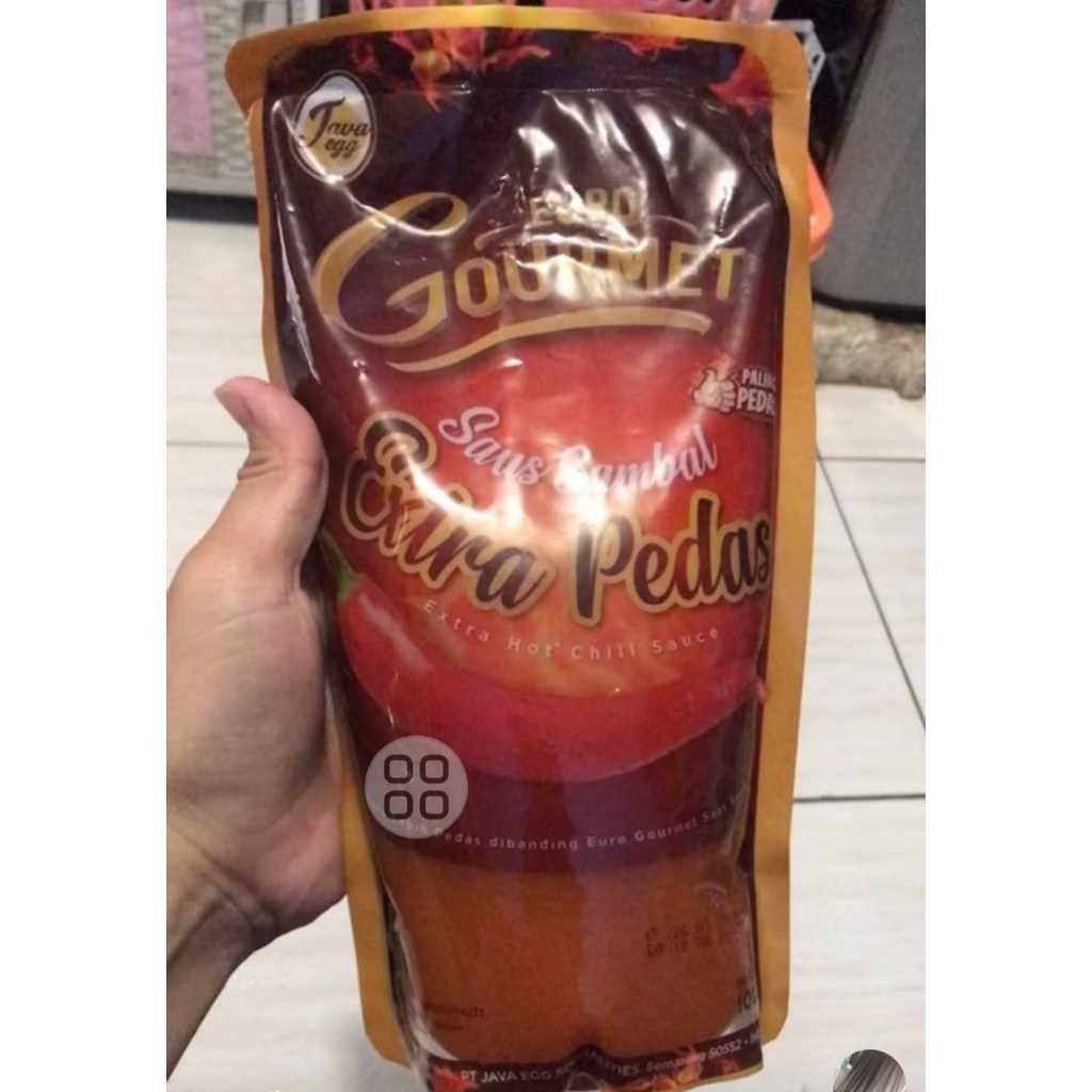 

Saus Sambal Extra Pedas 1kg Euro Gourmet