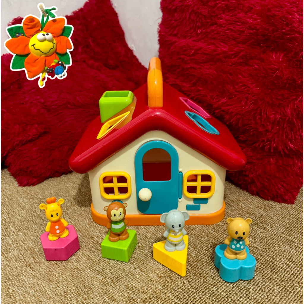 Ready m ELC Toybox Shape Sorting House like new (Elektrik Nyala) - Mainan Anak Sorter Bentuk elc pl