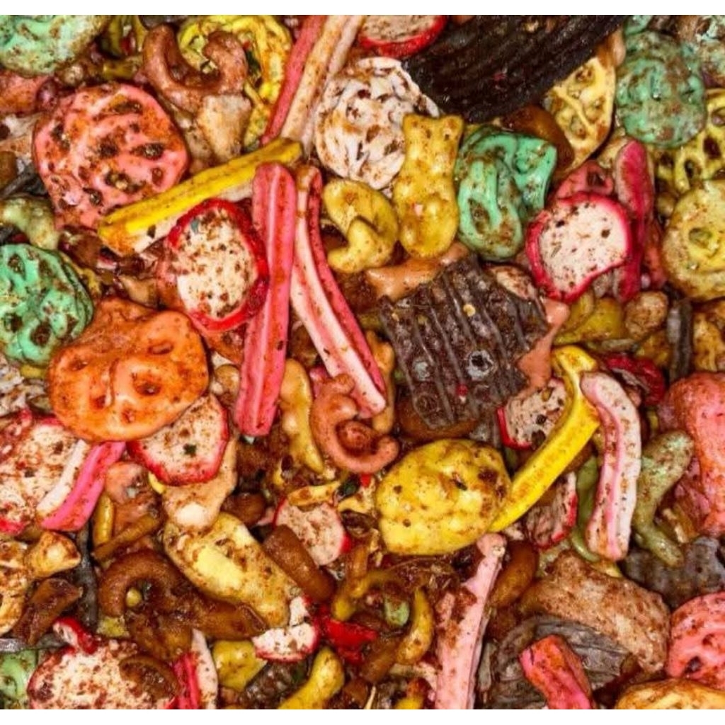 

krupuk seblak mix bantat seblak kering campur 250 gram