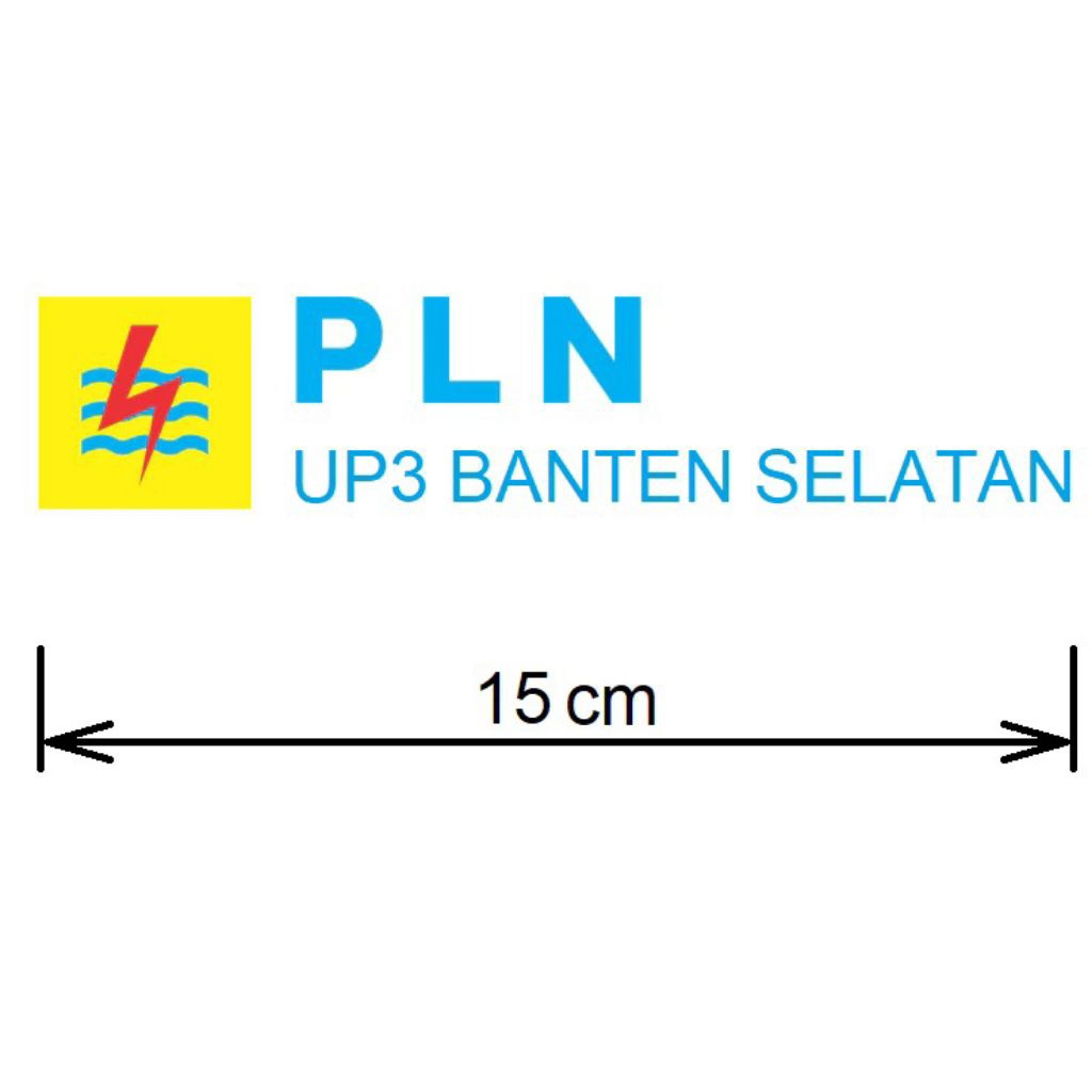 

Stiker PLN UP3 BANTEN SELATAN, Bahan Vinyl Anti Air