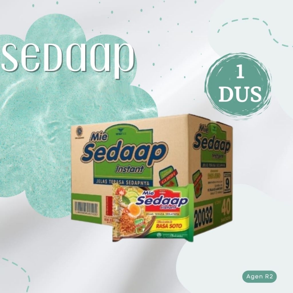 

Sedaap Soto (1 Dus / 40 pcs)