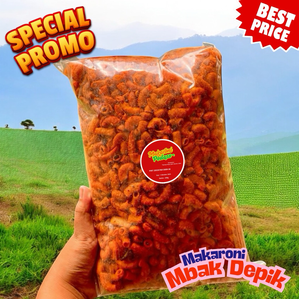 

Makaroni Pedas Arek Suroboyo – 250g Wani Coba