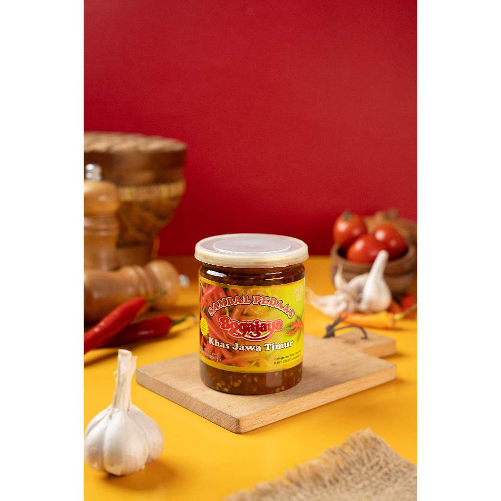 

SAMBAL PEDAS BOGAJAYA OLEH OLEH KHAS SURABAYA 250 GRAM