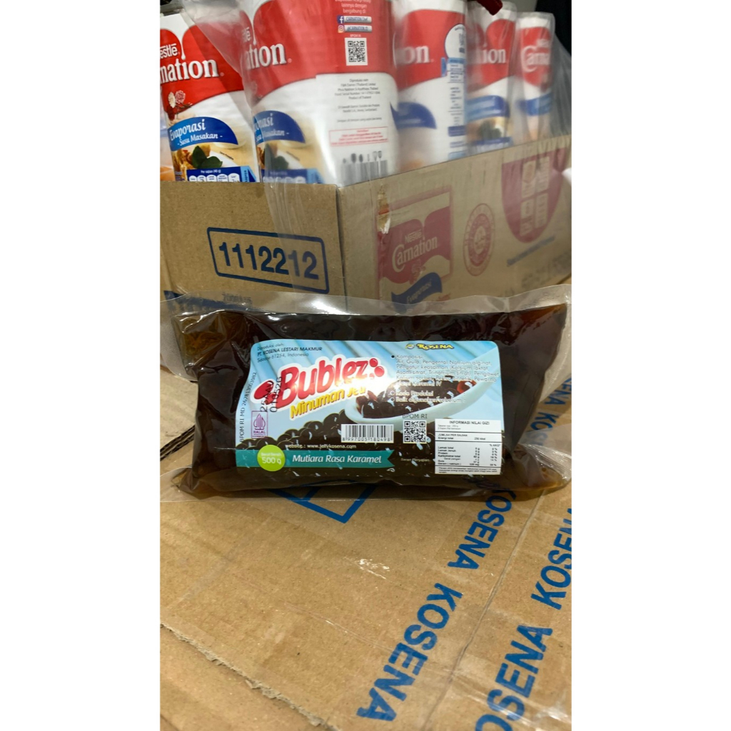 

Bublez Jelly Boba Siap Saji 500 Gram | Rasa Manis, Tekstur Bagus