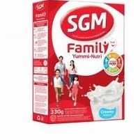 

SGM Family Yummy nutri Vanila / Coklat 330g