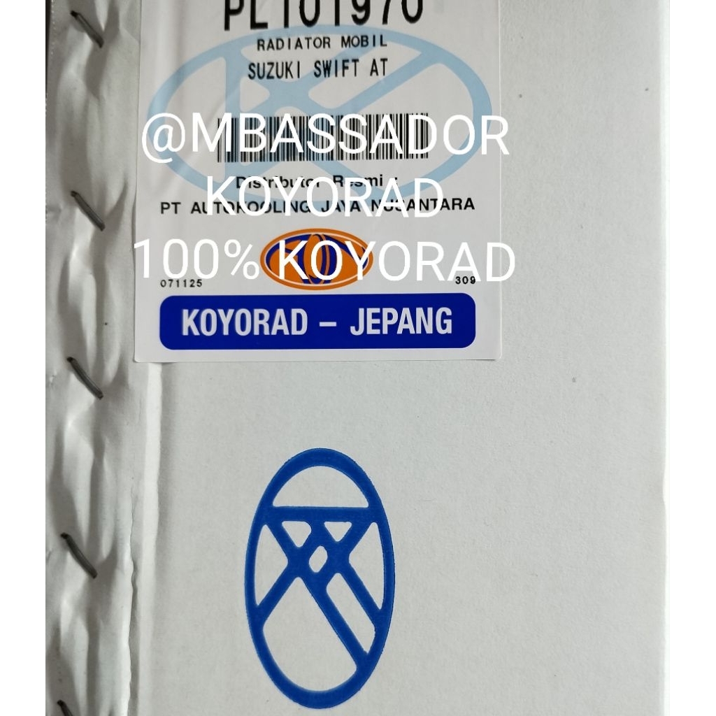 RADIATOR SUZUKI SWIFT MATIC