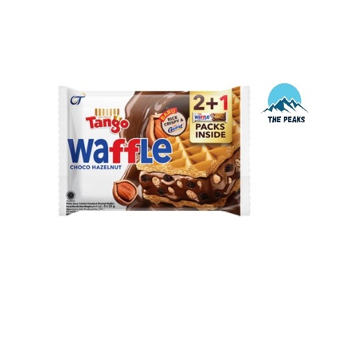 

(The Peaks) Tango Waffle choco hazelnut Cookiez Cream isi 3 x 25 g