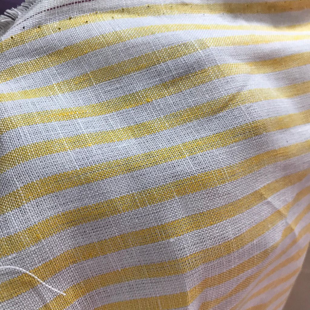 Kain Pure Linen - kain pure linen motif - kain katun linen - kain pure linen original