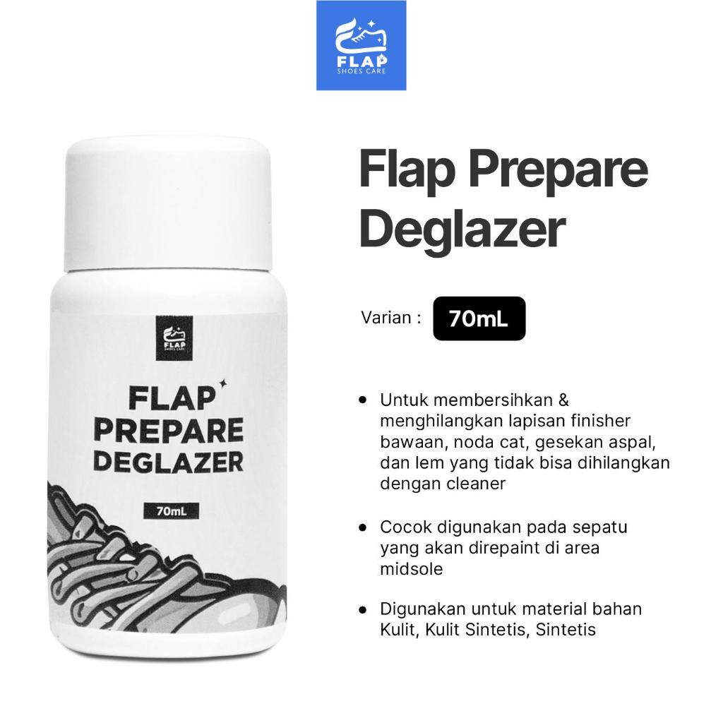 Flap Shoes Care Prepare and Deglazer