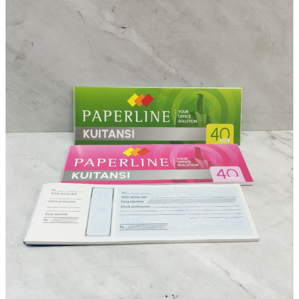 

BUKU KUITANSI PAPERLINE / KUITANSI KECIL KT 40M - PAPERLINE