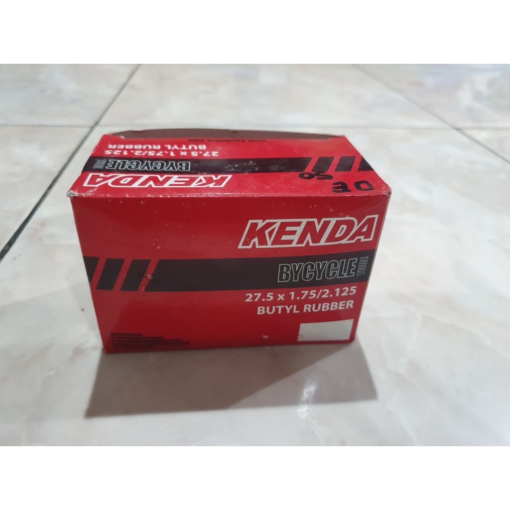 Ban Dalam Sepeda Mtb Kenda 27,5 27.5 Presta Valve Cop kecil Pentil