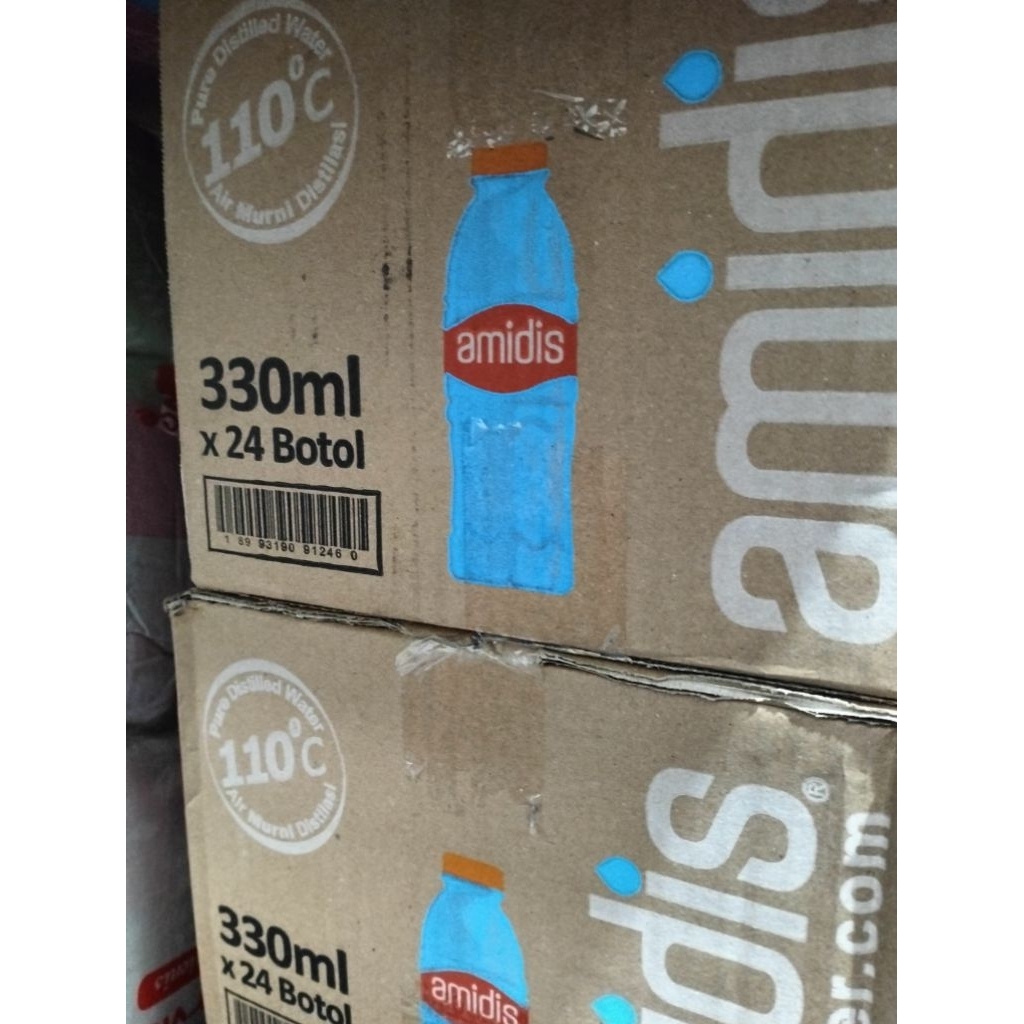 

Air Mineral AMIDIS ukuran 330 ml