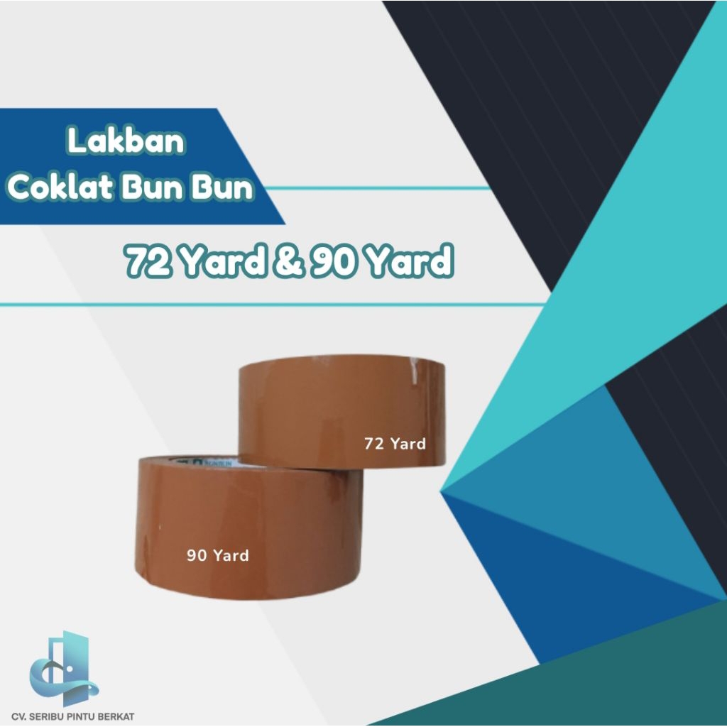 

LAKBAN COKLAT BUN BUN 70 YARD DAN 90 YARD