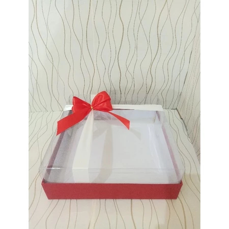 

kotak hantaran/kotak kue/kotak mika ukuran 30x30