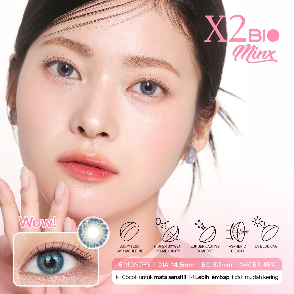 X2 Bio Minx Softlens - Wow