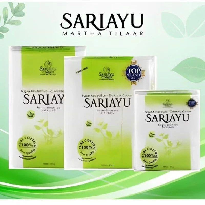 SARIAYU Facial Cotton / Kapas Sariayu35gr/50gr/100gr