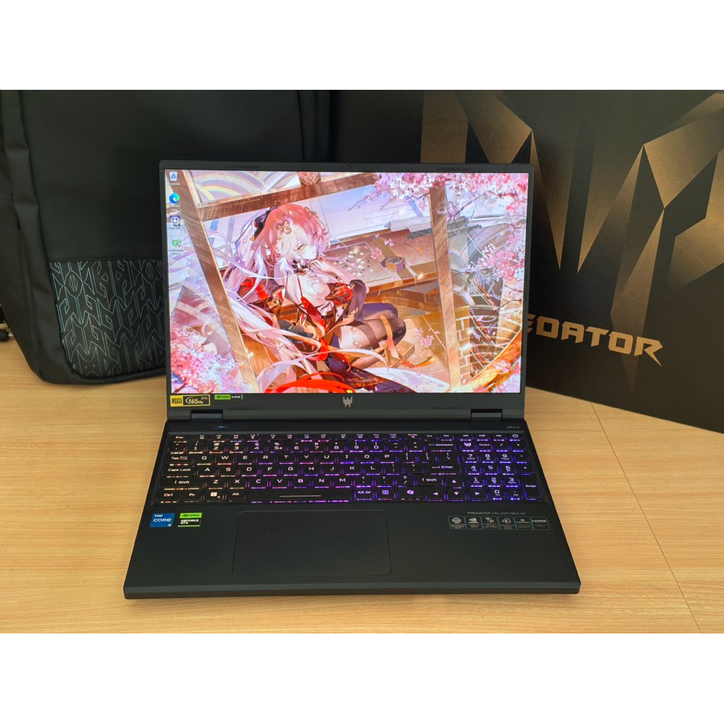 Acer Predator Helios NEO 16 PHN16-72 Core i5-14500HX RTX 4060 Ram 32GB SSD 1TB Mulus garansi panjang
