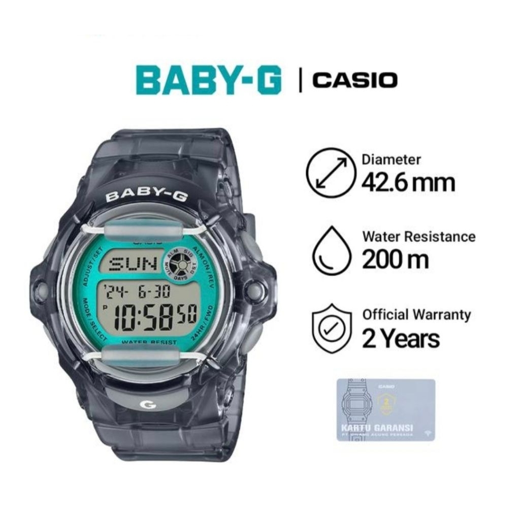 Casio Baby-G BG-169U-8B / BG-169U-8BDR Jam Tangan Wanita Original