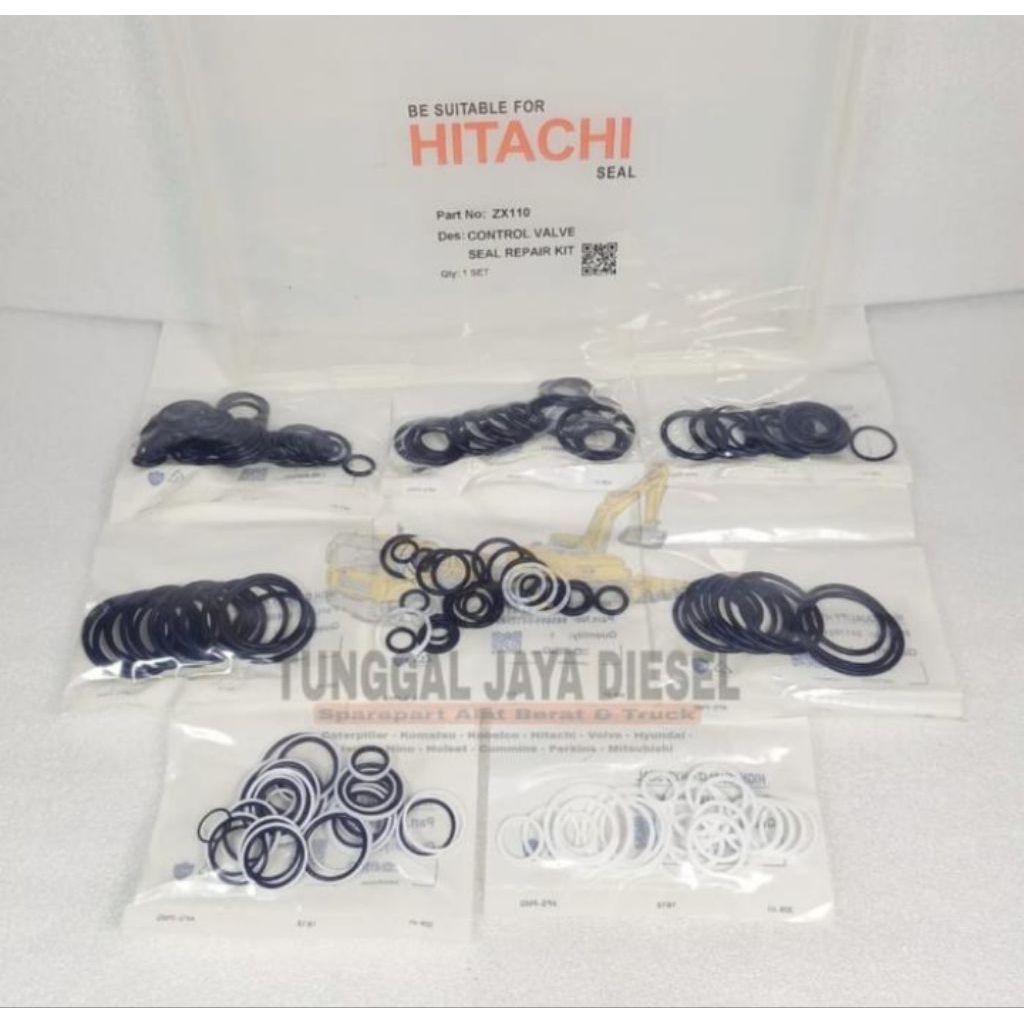 SEALKIT CONTROL VALVE ZAXIS110 HITACHI SEAL REPAIR KIT CONTROL VALVE ZX110