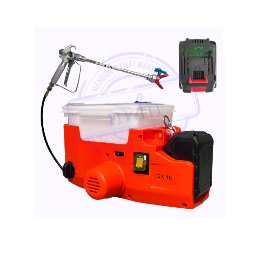 Electric Airless Sprayer Yanfeng Pro Cordless Airless Paint Sprayer Murah