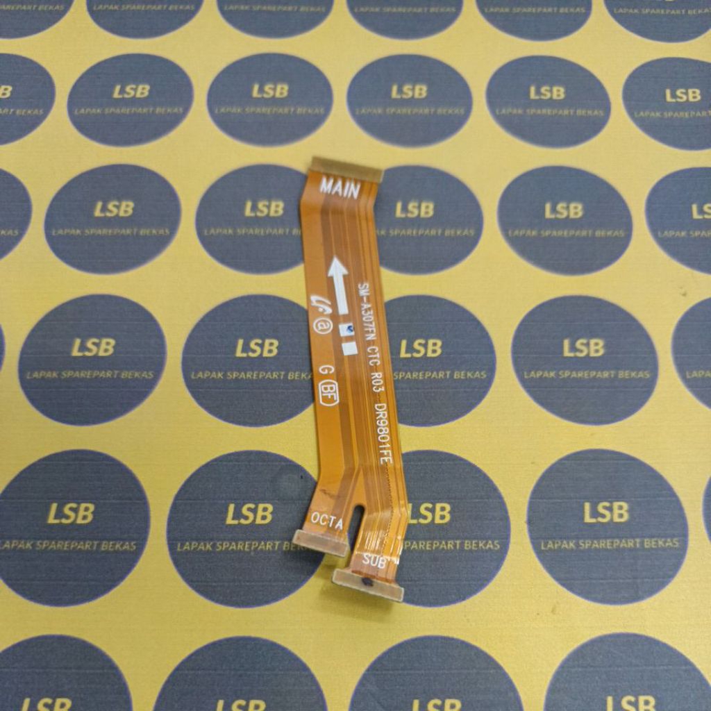 FLEXIBLE PBA MESIN TO SUBBOARD SAMSUNG A30S A307F ORIGINAL BEKAS