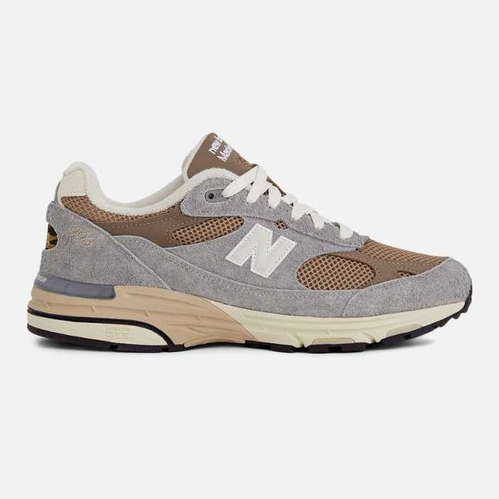 NEW BALANCE 993 x TEDDY SANTIS Made In USA Shadow Grey/Driftwood U993GG ORIGINAL 100%