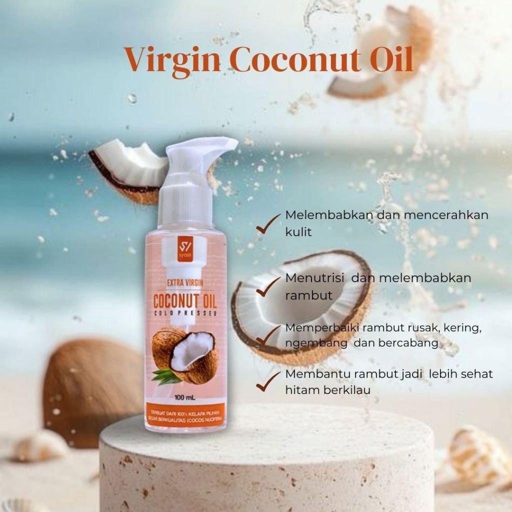 

VCO / virgin coconut oil 100ml