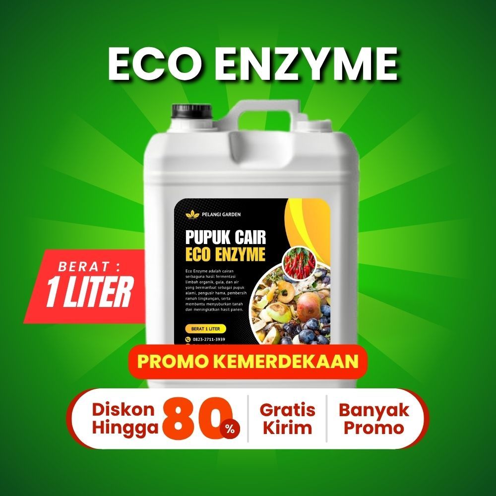 TERPERCAYA !! Eco Enzyme Untuk Pupuk Isi 1 Liter