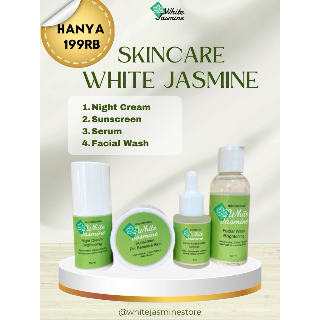 1 Paket Skincare White Jasmine